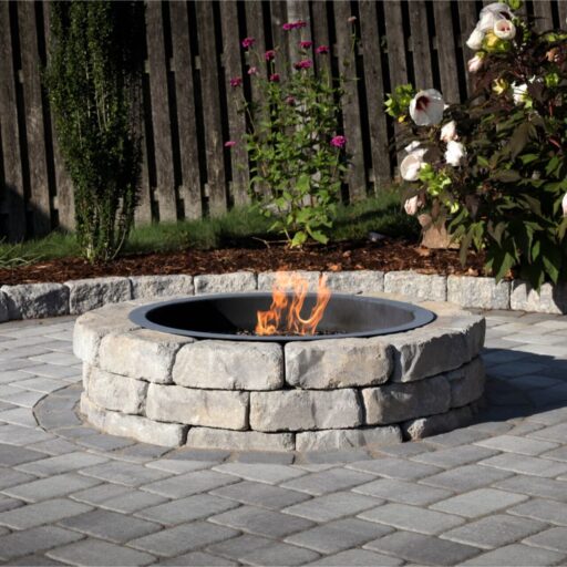 Flagstone Fire Pit - alternate view