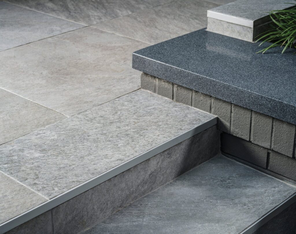 Mirage paver patio steps 
