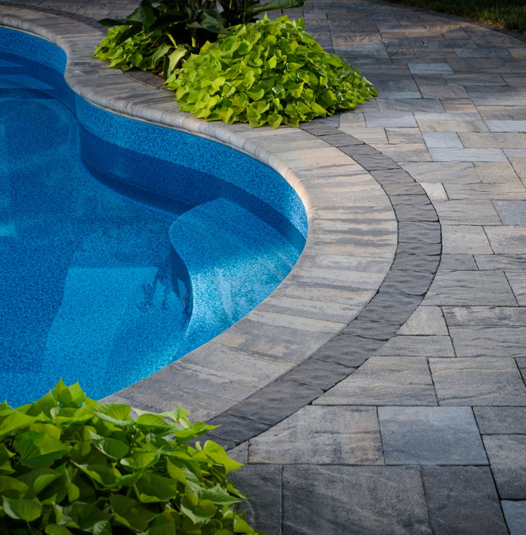 Pavés de terrasse de piscine et pavés de couverture