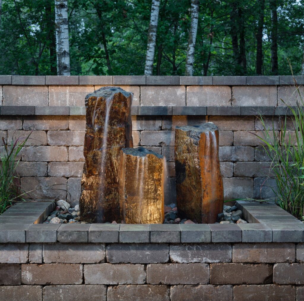 Fontaine d’eau Weston Stone® extérieure