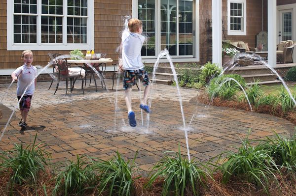 Idées de patio en pavé perméable Subterra®