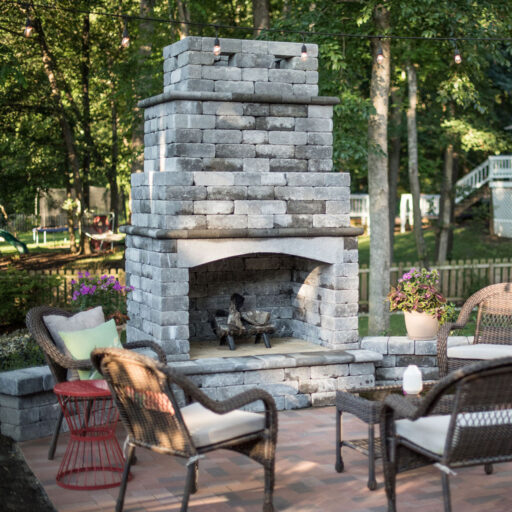 Weston Stone™ Traditional Fireplace